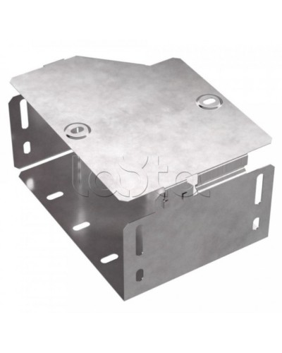 Переходник правый с крышкой Стандарт 200х150х100 Промрукав (PR16.0512) в Сергиевом Посаде Аксессуары для лотков Pintop.ru