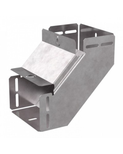 Угол вертикальный внутренний 90 градусов с крышкой Стандарт 150х100 Промрукав (PR16.0529) в Сергиевом Посаде Аксессуары для лотков Pintop.ru