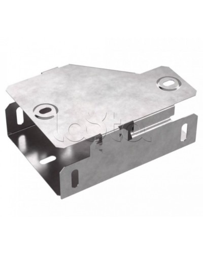 Переходник правый с крышкой Стандарт 100х50х50 Промрукав (PR16.0564) в Сергиевом Посаде Аксессуары для лотков Pintop.ru