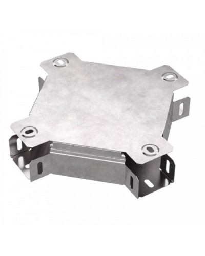 Х-образный ответвитель с крышкой Стандарт 50х50 Промрукав (PR16.0573) в Сергиевом Посаде Аксессуары для лотков Pintop.ru