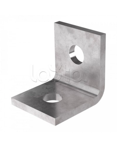 Пластина 90 градусов 2 отверстия Промрукав (PR16.1113) в Сергиевом Посаде Аксессуары для лотков Pintop.ru