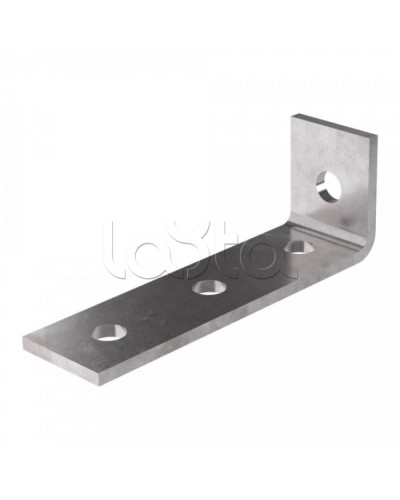 Пластина 90 градусов 4 отверстия 1/3 Промрукав (PR16.1115) в Сергиевом Посаде Аксессуары для лотков Pintop.ru