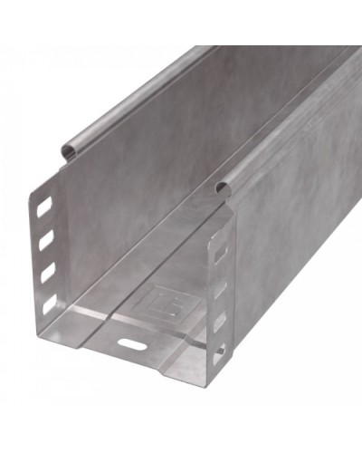 Лоток неперфорированный Стандарт HDZ 100х100х3000 (0,7 мм) (6 м/уп) Промрукав (PR16.1204) в Сергиевом Посаде Кабельные лотки Pintop.ru