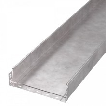 Лоток неперфорированный Стандарт HDZ 300х80х3000 (0,8 мм) (6 м/уп) Промрукав (PR16.1215)