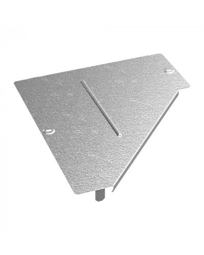 Крышка переходника левого Стандарт HDZ 400х150 Промрукав (PR16.1983) в Сергиевом Посаде Аксессуары для лотков Pintop.ru