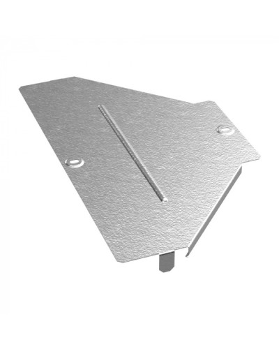 Крышка переходника симметричного Стандарт HDZ 400х150 Промрукав (PR16.2033) в Сергиевом Посаде Аксессуары для лотков Pintop.ru