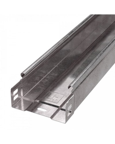 Лоток неперфорированный Стандарт 100х50х3000 (1,0 мм) (6 м/уп) Промрукав (PR16.2285) в Сергиевом Посаде Кабельные лотки Pintop.ru