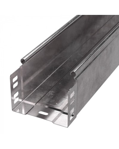 Лоток неперфорированный Стандарт 100х80х3000 (1,0 мм) (6 м/уп) Промрукав (PR16.2287) в Сергиевом Посаде Кабельные лотки Pintop.ru