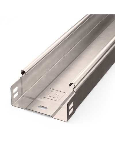 Лоток неперфорированный Стандарт INOX (AISI 409) 100х50х3000 (0,7 мм) (6 м/уп) Промрукав (PR16.2389) в Сергиевом Посаде Кабельные лотки Pintop.ru