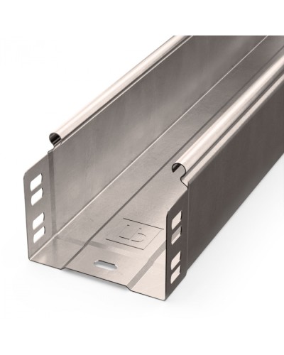 Лоток неперфорированный Стандарт INOX (AISI 409) 100х80х3000 (0,7 мм) (6 м/уп) Промрукав (PR16.2390) в Сергиевом Посаде Кабельные лотки Pintop.ru