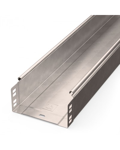 Лоток неперфорированный Стандарт INOX (AISI 409) 150х80х3000 (0,7 мм) (6 м/уп) Промрукав (PR16.2393) в Сергиевом Посаде Кабельные лотки Pintop.ru