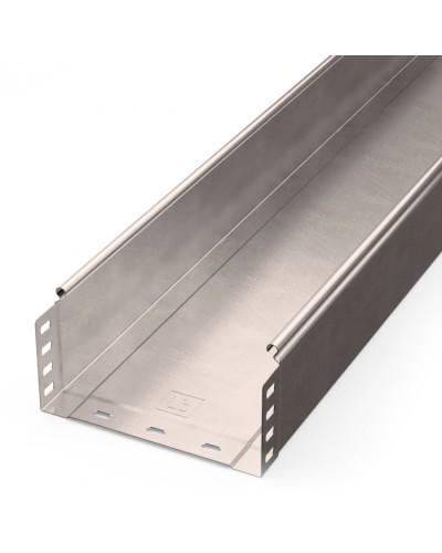 Лоток неперфорированный Стандарт INOX (AISI 409) 200х100х3000 (0,8 мм) (6 м/уп) Промрукав (PR16.2394) в Сергиевом Посаде Кабельные лотки Pintop.ru