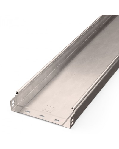 Лоток неперфорированный Стандарт INOX (AISI 409) 200х50х3000 (0,8 мм) (6 м/уп) Промрукав (PR16.2395) в Сергиевом Посаде Кабельные лотки Pintop.ru