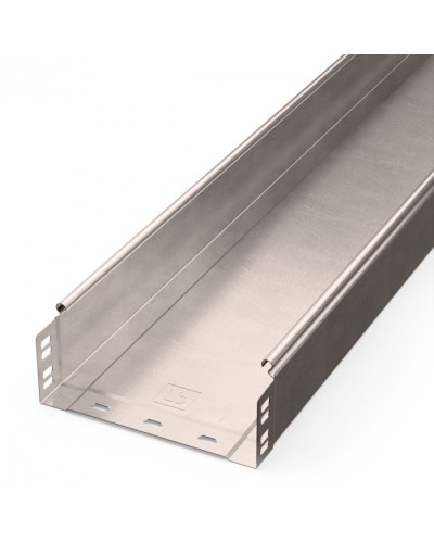 Лоток неперфорированный Стандарт INOX (AISI 409) 200х80х3000 (0,8 мм) (6 м/уп) Промрукав (PR16.2396) в Сергиевом Посаде Кабельные лотки Pintop.ru