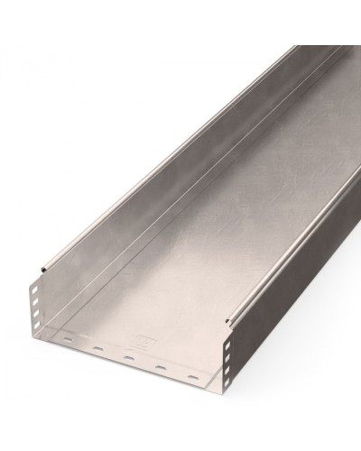 Лоток неперфорированный Стандарт INOX (AISI 409) 300х100х3000 (0,8 мм) (6 м/уп) Промрукав (PR16.2397) в Сергиевом Посаде Кабельные лотки Pintop.ru