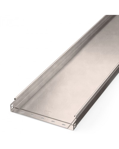 Лоток неперфорированный Стандарт INOX (AISI 409) 300х50х3000 (0,8 мм) (6 м/уп) Промрукав (PR16.2398) в Сергиевом Посаде Кабельные лотки Pintop.ru