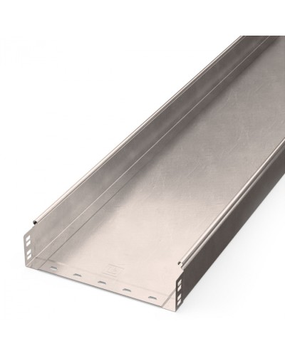 Лоток неперфорированный Стандарт INOX (AISI 409) 300х80х3000 (0,8 мм) (6 м/уп) Промрукав (PR16.2399) в Сергиевом Посаде Кабельные лотки Pintop.ru