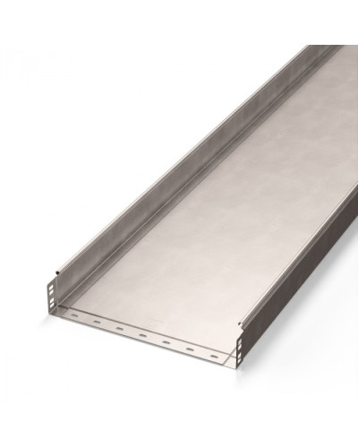 Лоток неперфорированный Стандарт INOX (AISI 409) 400х80х3000 (1,0 мм) (6 м/уп) Промрукав (PR16.2402) в Сергиевом Посаде Кабельные лотки Pintop.ru