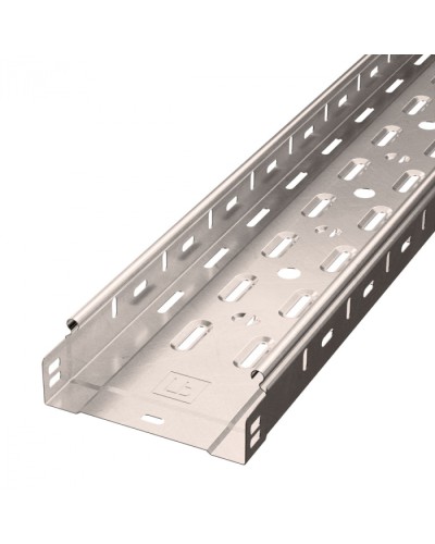 Лоток перфорированный Стандарт INOX (AISI 409) 150х50х3000 (0,7 мм) (6 м/уп) Промрукав (PR16.2414) в Сергиевом Посаде Кабельные лотки Pintop.ru