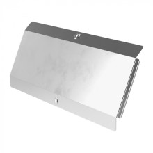 Крышка угла вертикального внешнего 90 градусов Стандарт INOX (AISI 304) 600 Промрукав (PR16.3016)