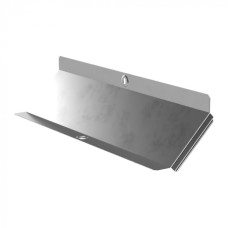 Крышка угла вертикального внутреннего 45 градусов Стандарт INOX (AISI 304) 500 Промрукав (PR16.3169)