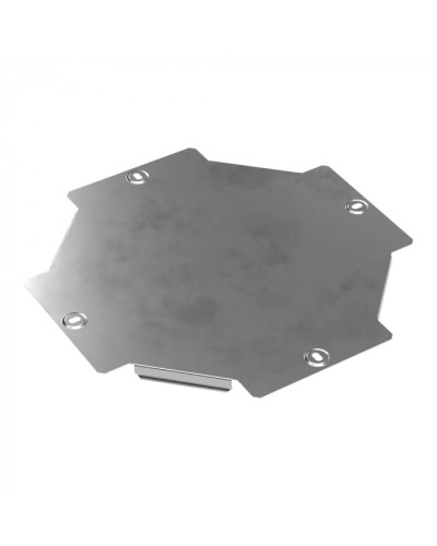 Крышка ответвителя Х-образного Стандарт INOX (AISI 304) 150 Промрукав (PR16.3195) в Сергиевом Посаде Аксессуары для лотков Pintop.ru