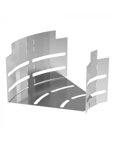 Угол горизонтальный изменяемый 0-45 градусов Стандарт INOX (AISI 304) 150х100 Промрукав (PR16.3589) в Сергиевом Посаде Аксессуары для лотков Pintop.ru