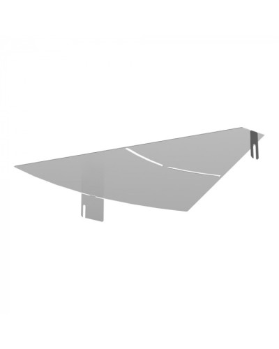 Крышка угла горизонтального изменяемого 0-45 градусов Стандарт INOX (AISI 304) 500 Промрукав (PR16.3611) в Сергиевом Посаде Аксессуары для лотков Pintop.ru