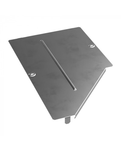 Крышка переходника левого Стандарт INOX (AISI 304) 500х300 Промрукав (PR16.4307) в Сергиевом Посаде Аксессуары для лотков Pintop.ru