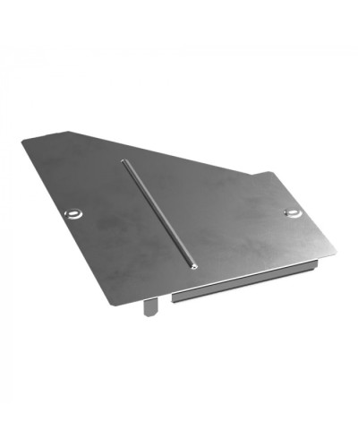 Крышка переходника правого Стандарт INOX (AISI 304) 400х200 Промрукав (PR16.5778) в Сергиевом Посаде Аксессуары для лотков Pintop.ru