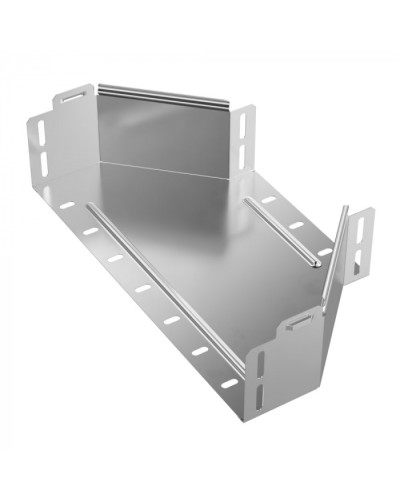 Переходник симметричный Стандарт INOX (AISI 304) 400х200х100 Промрукав (PR16.5941) в Сергиевом Посаде Аксессуары для лотков Pintop.ru
