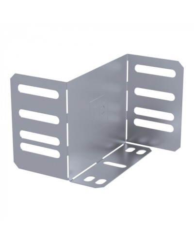 Переходник упрощённый горизонтальный Стандарт INOX (AISI 316) на 100 мм Н100 Промрукав (PR16.6148) в Сергиевом Посаде Аксессуары для лотков Pintop.ru