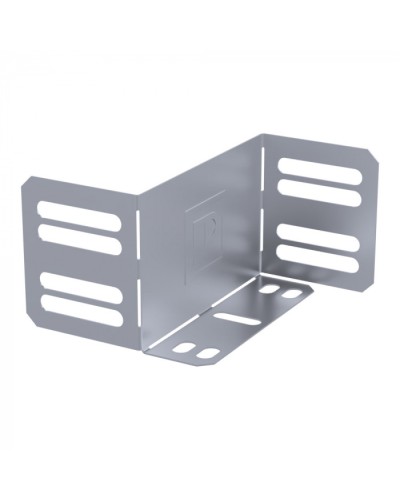 Переходник упрощённый горизонтальный Стандарт INOX (AISI 316) на 100 мм Н80 Промрукав (PR16.6150) в Сергиевом Посаде Аксессуары для лотков Pintop.ru