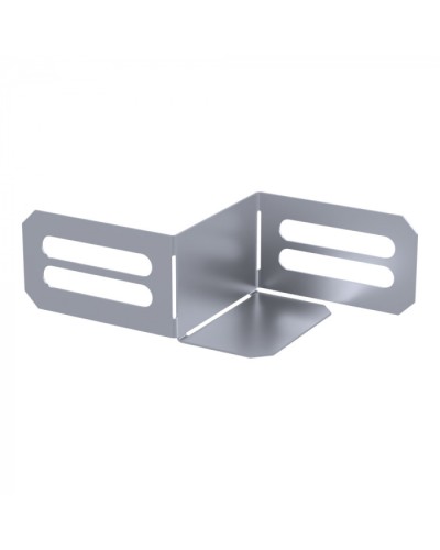 Переходник упрощённый горизонтальный Стандарт INOX (AISI 316) на 50 мм Н50 Промрукав (PR16.6173) в Сергиевом Посаде Аксессуары для лотков Pintop.ru