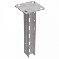 Стойка двойная потолочная 45х30х1200 пятка 120х120 Промрукав (PR08.5152)