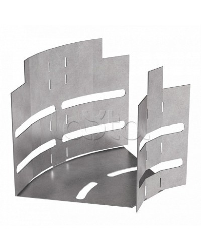 Угол горизонтальный изменяемый 0-45 градусов Стандарт 100х100 Промрукав (PR16.0984) в Сергиевом Посаде Аксессуары для лотков Pintop.ru