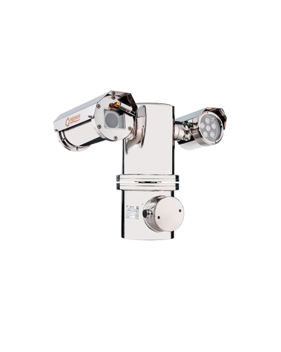 Взрывозащищенный термокожух на поворотной платформе для IP видеокамеры с ИК подсветкой Релион-PTZ-Exd-Н-В-ИК-СО 48В в Сергиевом Посаде Системы видеонаблюдения Pintop.ru