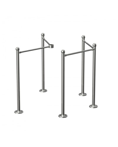 Ограждение угловое Ростов-Дон ОУ-Р (Хром) в Сергиевом Посаде Ограждения Pintop.ru