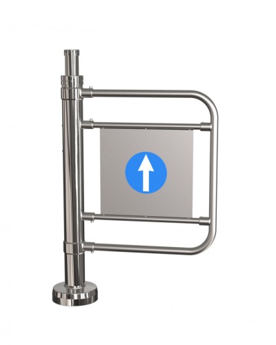 Калитка электромеханическая Ростов-Дон Ростов-Дон К32М-230 ХРОМ (без дуги) (0910-01) в Сергиевом Посаде Калитки Pintop.ru