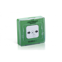 Устройство дистанционного пуска адресное Рубеж УДП 513-11-R3 "ОПРОБОВАНИЕ", цвет зеленый