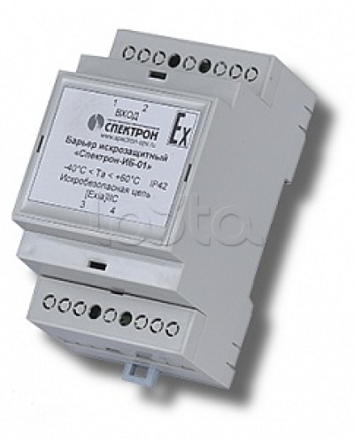 Барьер искрозащиты для цепей питания Спектрон-ИБ-01 в Сергиевом Посаде Устройства защиты операционных процессоров (ОПС) Pintop.ru