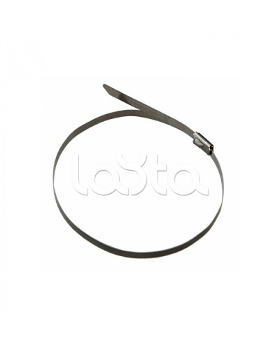 Кабельный хомут металлический 100*4,6мм для крепления термокабеля Спектрон-КХ-100-М в Сергиевом Посаде Стяжки-хомуты Pintop.ru