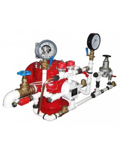 Узел управления спринклерный воздушный в комплекте с акселератором Спецавтоматика УУ-С100/1,6В3-ВФ.О4-01 в Сергиевом Посаде Устройства пуска водяного пожаротушения Pintop.ru