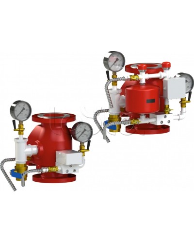 Узел управления спринклерный водозаполенный Спецавтоматика УУ-С80/1,6В-ВФ.О4- Шалтан в Сергиевом Посаде Устройства пуска водяного пожаротушения Pintop.ru