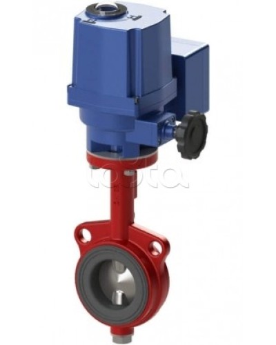 Затвор дисковый с электроприводом Спецавтоматика Затвор дисковый с электроприводом Зт 100/1,6(Э220М)-Ф.УЗ.1-АН-100 в Сергиевом Посаде Устройства пуска водяного пожаротушения Pintop.ru