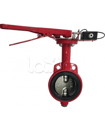 Затвор дисковый с электроприводом Спецавтоматика Зт 200/1,6(Э220М)-Ф.УЗ.1-АН-200 в Сергиевом Посаде Устройства пуска водяного пожаротушения Pintop.ru