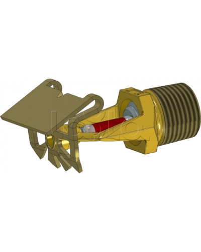 Ороситель спринклерный водяной Спецавтоматика СВО1-РГо0,47-R1/2/Р68.В3-СВГ-12 с резьб. герм. БЫСТРОДЕЙСТВУЮЩИЙ (3 мм) в Сергиевом Посаде Оросители Pintop.ru