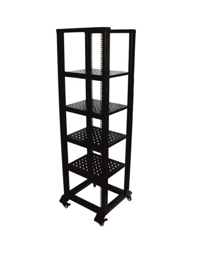 Стойка открытая 19 (комплект на 5 приборов) ТРОМБОН СО-224-5 в Сергиевом Посаде Система оповещения и трансляции Pintop.ru