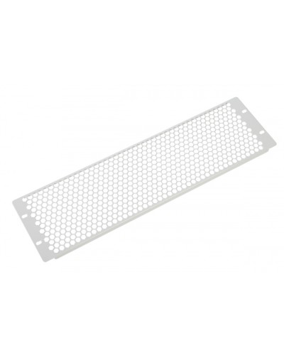 Фальшпанель в шкаф 19 3U перфорированная ЦМО ФП-3.4-9005 в Сергиевом Посаде Аксессуары для стоек и шкафов Pintop.ru