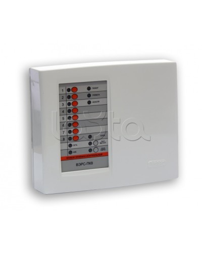 Прибор приемно-контрольный охрано-пожарный ВЭРС-ПК8П версия 3.2 в Сергиевом Посаде Приемно-контрольные приборы Pintop.ru